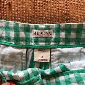 Merona Checkboard Shorts
